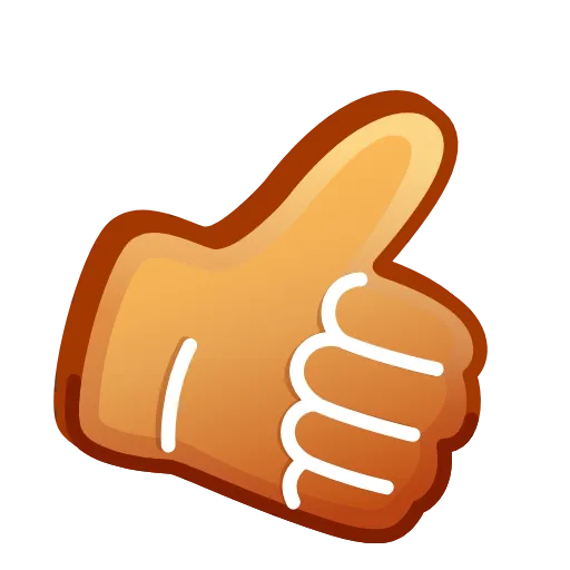 Стикер 18 Gingerbread Emoji