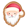 🧡 Эмодзи «Имбирный пряник - зимние буквы, иконки, таблички» для Telegram