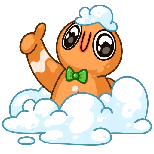 Стикер 4 Gingerbread Man