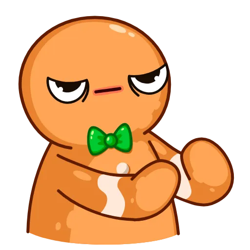 Стикер 15 Gingerbread Man