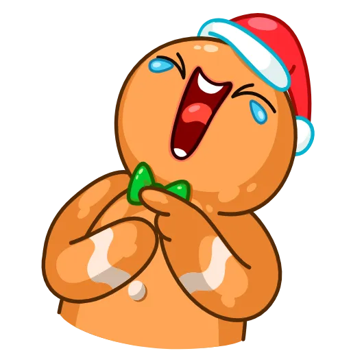 Стикер 2 Gingerbread Man