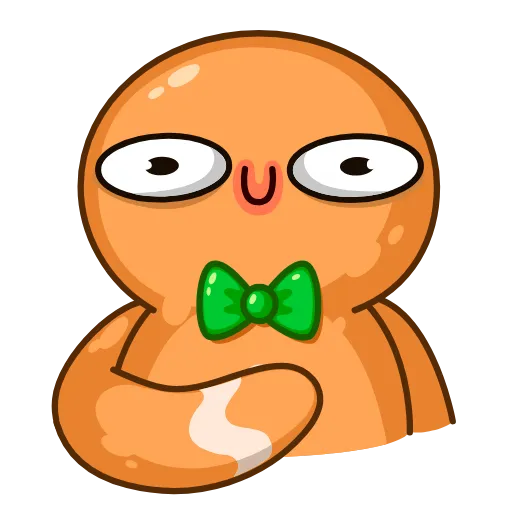 Стикер 11 Gingerbread Man