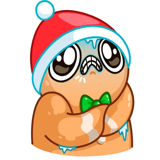 Стикер 8 Gingerbread Man