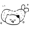 Стикер 52 🖤Girl and cats