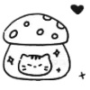 Стикер 30 🖤Girl and cats