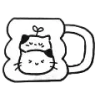 Стикер 29 🖤Girl and cats
