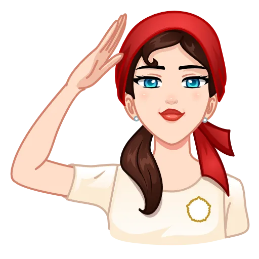 Стикер 13 Я сама!