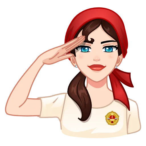 Стикер 12 Я сама!