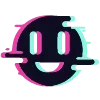 Стикер 12 Glitch