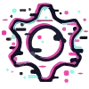 Стикер 46 Glitch