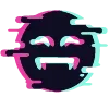 Стикер 13 Glitch
