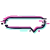 Стикер 45 Glitch