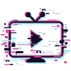 Стикер 37 Glitch