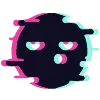 Стикер 14 Glitch