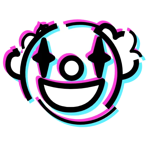 🤡 Эмодзи «Glitched Emoji» для Telegram