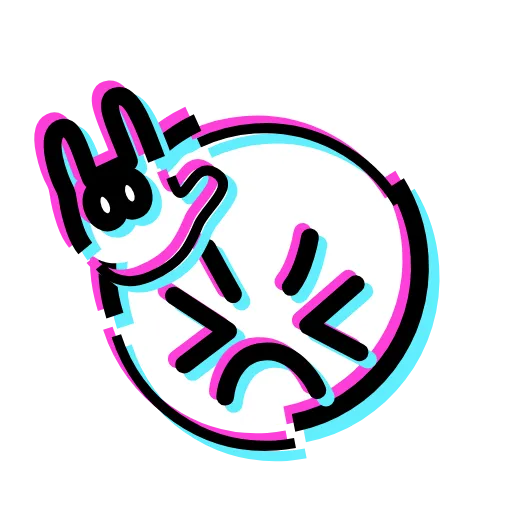 🤘 Эмодзи «Glitched Emoji» для Telegram