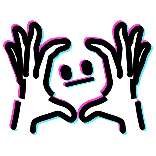 🫶 Эмодзи «Glitched Emoji» для Telegram