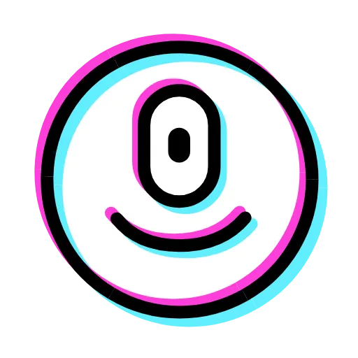 Стикер 48 Glitched Emoji