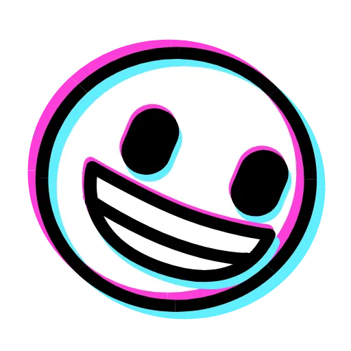 Стикер 3 Glitched Emoji