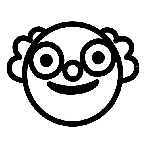 🤡 Стикер «Glitched Emoji» для Telegram