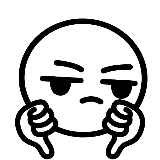 Стикер 41 Glitched Emoji