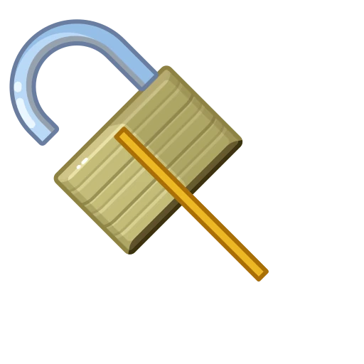 🔐 Стикер «GlitterPremium2» для Telegram