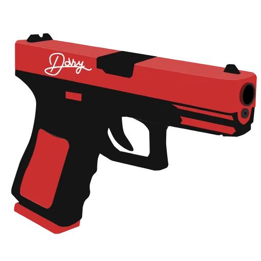 Стикер 3 Glock