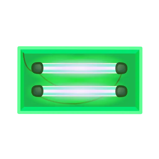 Стикер 48 Glow Font