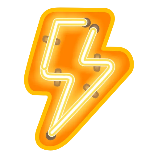 ⚡ Эмодзи «Glow Font» для Telegram