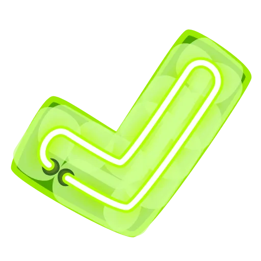 ✅ Эмодзи «Glowing Font» для Telegram