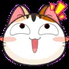 Стикер 12 ❤️ Видеоанимированный набор эмоджи с котейкой