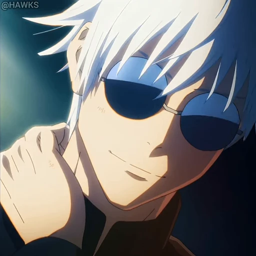😎 Стикер «Satoru Gojo Сатору Годзе» для Telegram