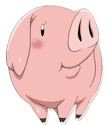 🐷 Стикер «Goken pack3» для Telegram