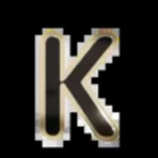 Стикер 11 Gold Border Black