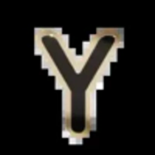 Стикер 25 Gold Border Black