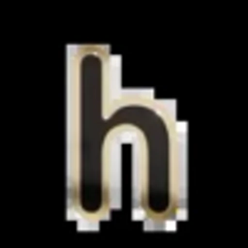 Стикер 34 Gold Border Black