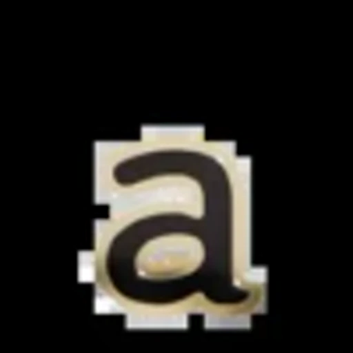 Стикер 27 Gold Border Black