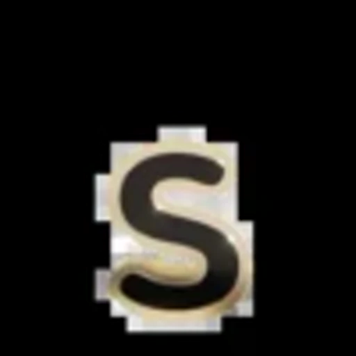 Стикер 45 Gold Border Black