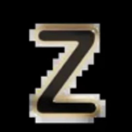 Стикер 26 Gold Border Black