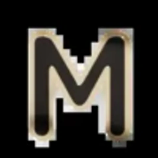Стикер 13 Gold Border Black