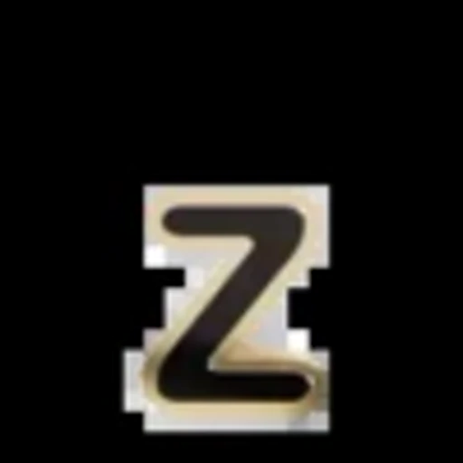 Стикер 52 Gold Border Black