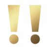 Стикер 34 Gold