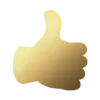 Стикер 45 Gold