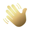 Стикер 43 Gold