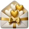 Стикер 52 Gold And Beige