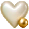Стикер 4 Gold And Beige