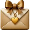 Стикер 13 Gold And Beige