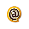 📬 Эмодзи «Чёрно-желтые буквы» для Telegram