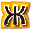 😊 Эмодзи «Чёрно-желтые буквы» для Telegram