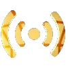 Стикер 23 Golden Icon